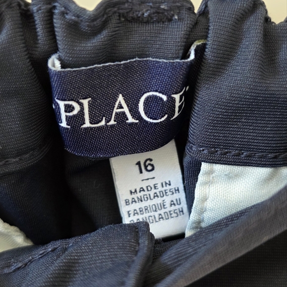The Children's Place Navy Uniform Pants - Picture 3 of 3